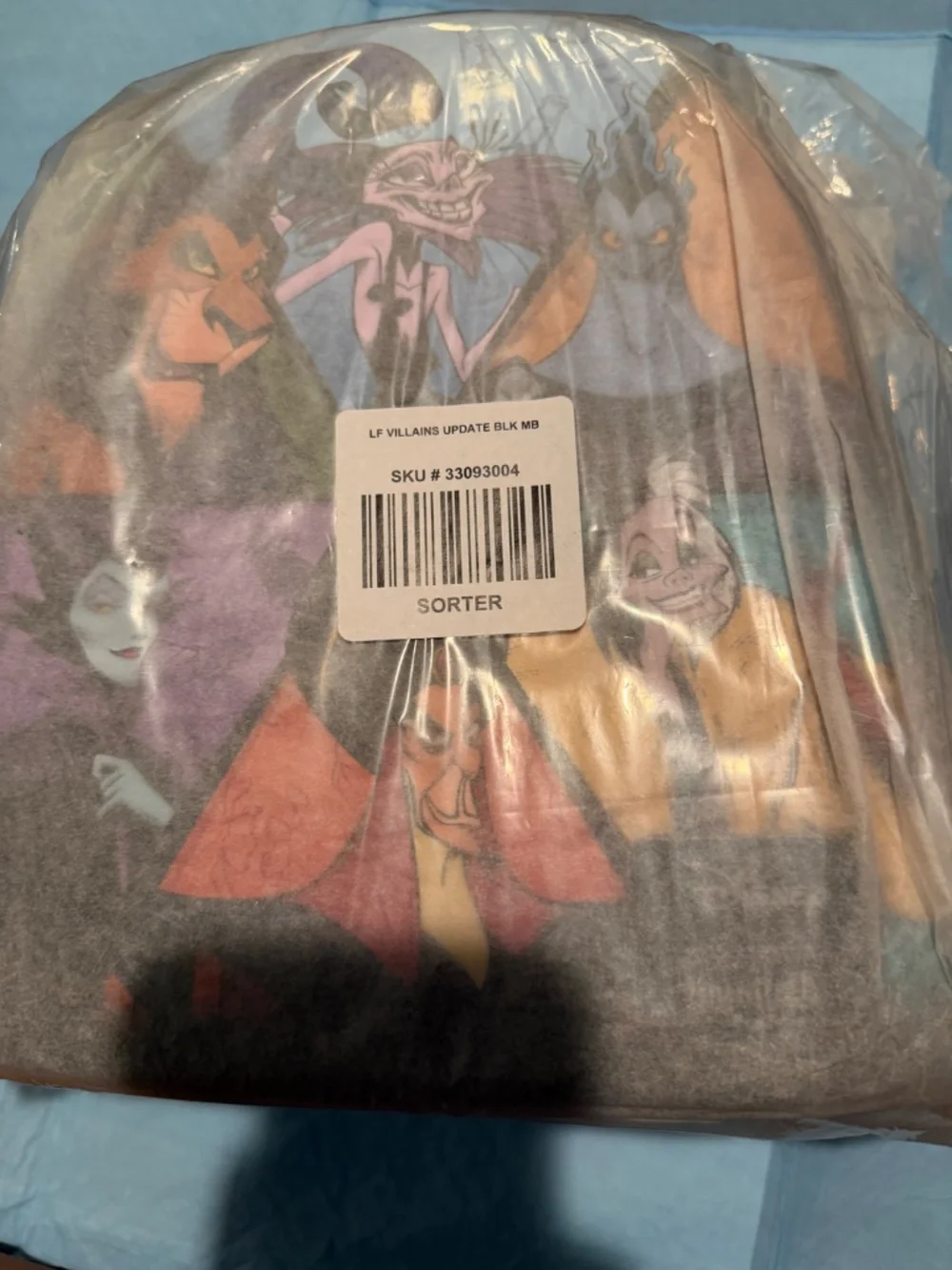 Villians loungefly backpack